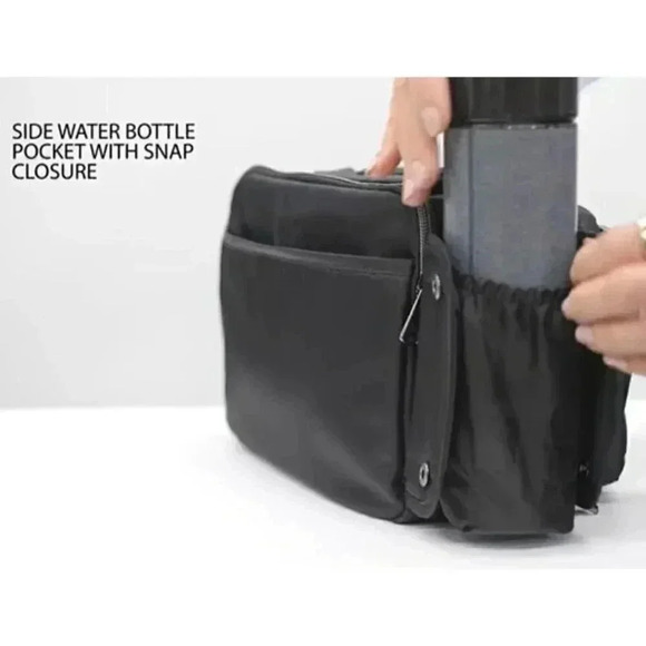 LUG Rider Crossbody / Shoulder Bag / Top Handle Bag - Black - Picture 13 of 16